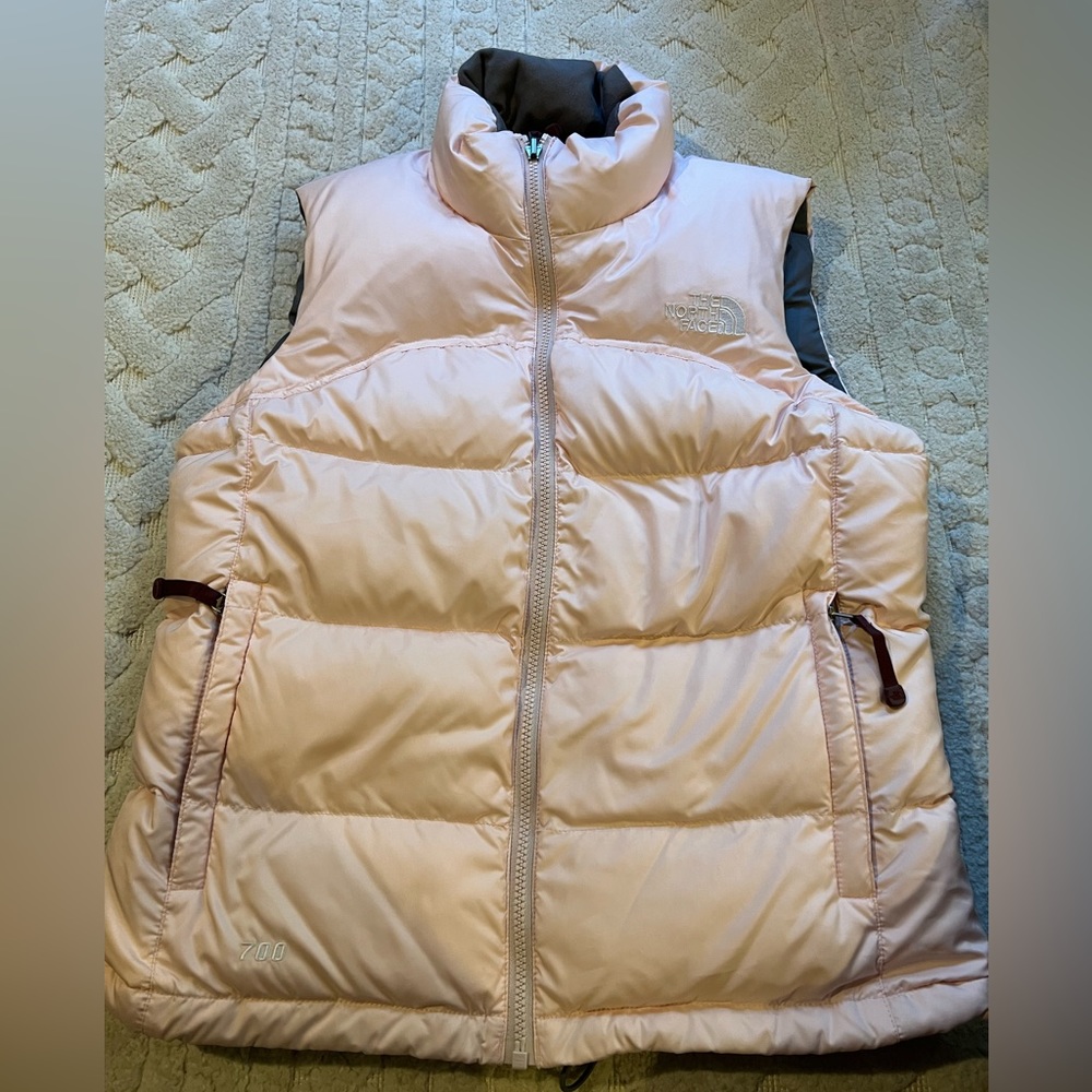 North Face Nuptse Pink Vest